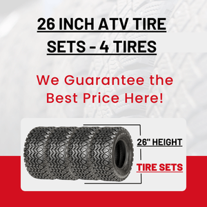 26 inch ATV Tire Sets